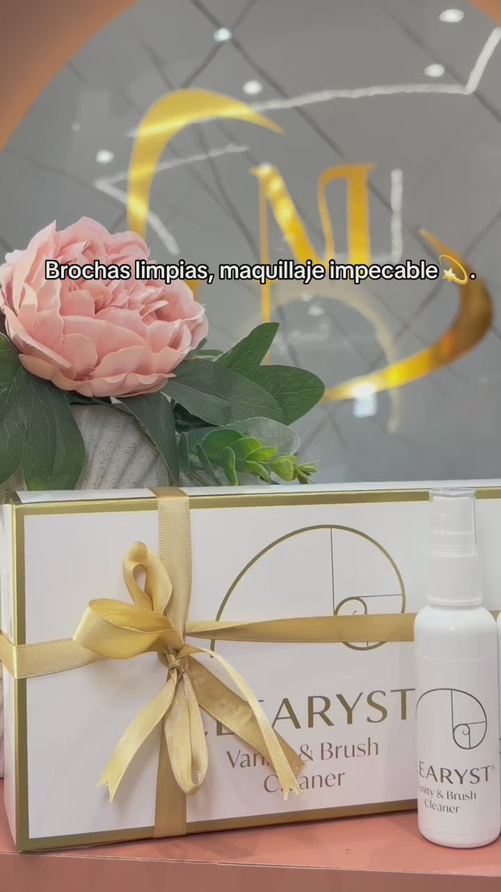 Clearyst – Limpiador Orgánico y Biodegradable para Accesorios de Maquillaje
